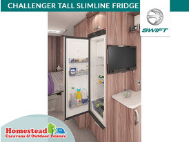 2020 Swift Challenger Tall Slimline Fridge