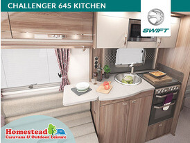 2020 Swift Challenger 645 Kitchen