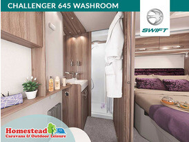 2020 Swift Challenger 645 Washroom