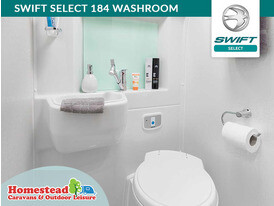 Swift Select 184 Washroom