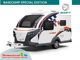 Swift Basecamp Special Edition Front Side View