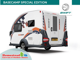 Swift Basecamp Special Edition Rear Side View