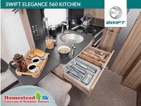 Swift Elegance 560 Kitchen