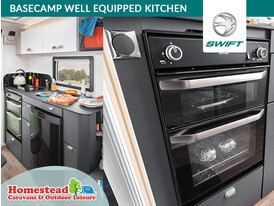 Swift Basecamp Well Equipped Kitchen