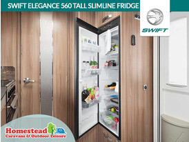 Swift Elegance 560 Tall Slimline Fridge