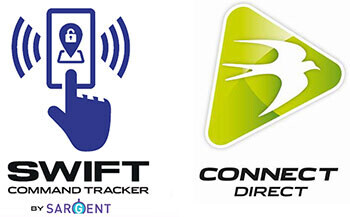 Swift Connect and Swift Command Tracker logos