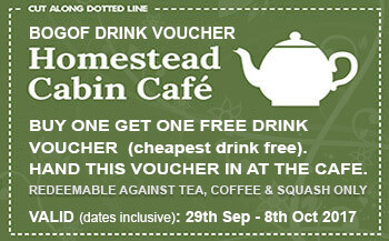 Cabin Cafe Buy One Get One Free Drink Voucher