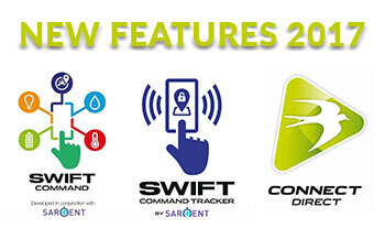 Swift Command Control System Connect Direct and Swift Command Tracker Logos