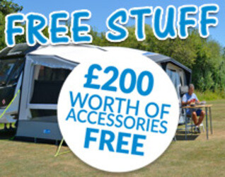 2019 Kampa AIR Awning FREE Accessory Offer