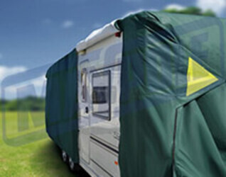 'ALL NEW' Maypole Premium Breathable Caravan Cover with *FREE Breathable Hitch Cover!