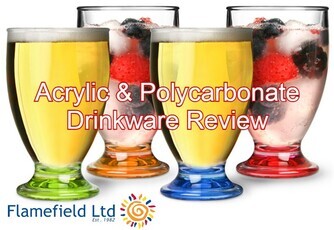 Flamefield Acrylic & Polycarbonate Drinkware Review 2022