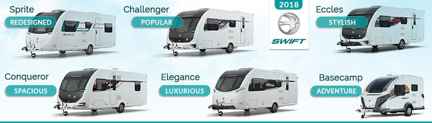 Swift Caravan Ranges