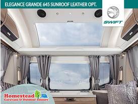 Swift Elegance Grande 645 Sunroof Leather Option