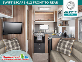 Swift Escape 612 Front to Rear