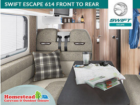 Swift Escape 614 Front to Rear