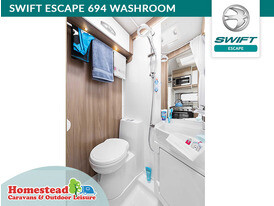 Swift Escape 694 Washroom