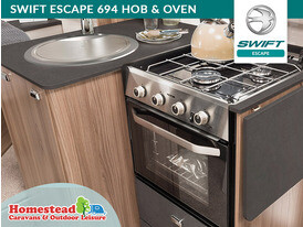 Swift Escape 694 Hob Oven