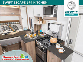 Swift Escape 694 Kitchen