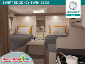 2020 Swift Edge 476 Twin Beds