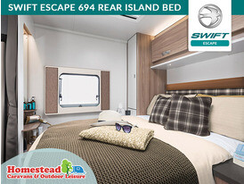 Swift Escape 694 Rear Island Bed