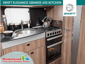 Swift Elegance Grande 635 Kitchen