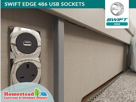 2020 Swift Edge 486 USB Sockets