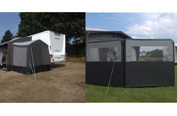 telta tall annexe and two panel windbreak