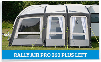 Kampa Rally AIR Pro 260 Left exterior