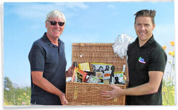 Hamper presentation