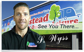 Steve Wyss Homestead Caravans Shop Manager