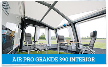 Kampa Rally AIR Pro Grande 390 interior