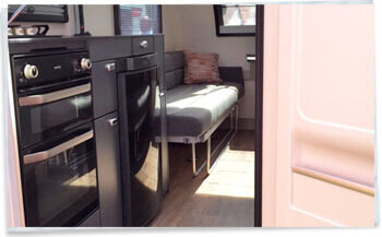 Swift Basecamp Caravan Interior