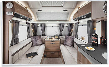 Swift Elegance 560 Front Lounge Leather option