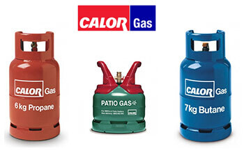 Calor Gas logo and cylinder