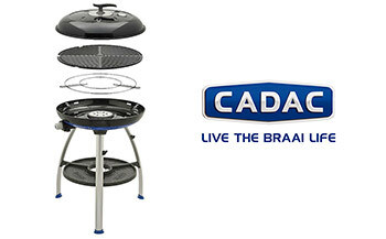 Cadac Carri Chef 2 BBQ with Dome Lid