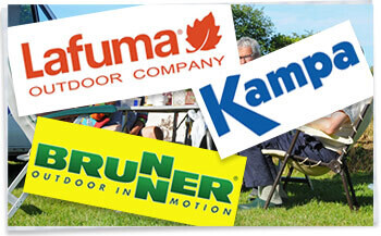 Brunner Lafuma and Kampa Logos