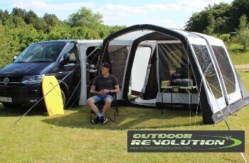 outdoor revolution movelite driveaway awning