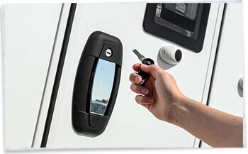 2018 Swift Challenger Security door lock and key