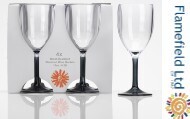 flamefield stemmed wine goblet