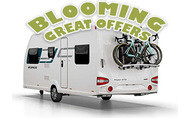 2019 Swift Sprite caravan with bike rack