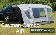 outdoor revolution cayman combo driveaway awning