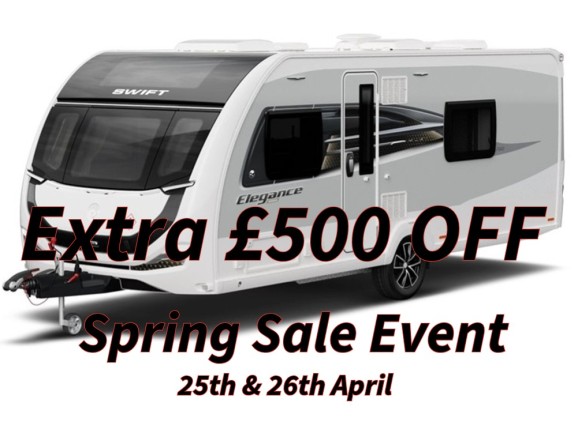 2025 Swift Elegance 780 Grande with E&P hydraulic auto-levelling system