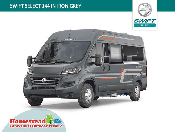 Swift Select 184 Van Conversion in Metallic Iron Grey