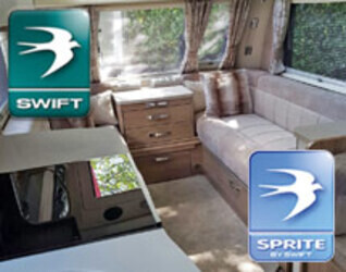 Hi-tech Flagship Caravan Ranges 'Swift Elegance' & 'Sterling Continental' Expanded & Enhanced for 2017