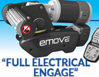 New E-move EM303A - The 1st Affordable Electrical-Engage Caravan Mover with Nationwide Fitting