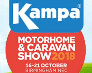 Official Kampa Awnings Representative at the 2018 NEC Motorhome and Caravan Show