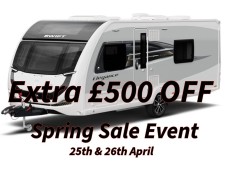 2025 Swift Elegance 780 Grande with E&P hydraulic auto-levelling system